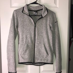 Grey Nike Zip Up, small